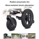 Lightweight Folding Electric Wheelchair with Batteries