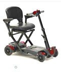Drive Devilbiss Flex 4-Wheel Automatic Folding Scooter Red