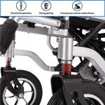 Lightweight Foldable Electric Mobility Scooter with Dual Motors