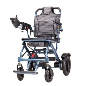 Foldable Electric Wheelchair with Removable Battery