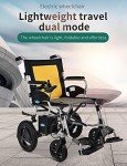 Lightweight Foldable Electric Wheelchair for Seniors