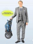 Foldable Electric Wheelchair with Removable Battery