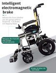 Lightweight Foldable Electric Wheelchair for Seniors