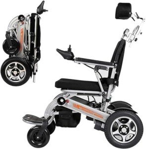 Ultralight Folding Electric Wheelchair for Seniors