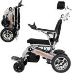 Ultralight Folding Electric Wheelchair for Seniors