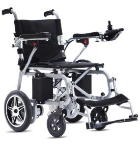 Broobey Portable Folding Electric Wheelchair - Travel Ready