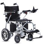 Broobey Portable Folding Electric Wheelchair - Travel Ready