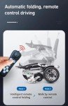 Compact Electric Wheelchair with Automatic Folding Design
