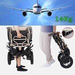 Lightweight Folding Electric Wheelchair with Joystick