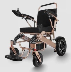 Foldable Electric Power Chair with Lightweight Frame