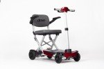 Drive 4-Wheel Folding Mobility Scooter with Charger (Red)