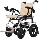 Lightweight Folding Electric Wheelchair with Lithium Batteries
