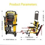 Folding Electric Stair Climber Wheelchair Trolley