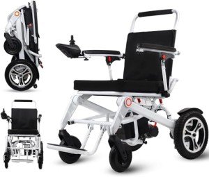 Lightweight Portable Electric Wheelchair for Travel 280lbs
