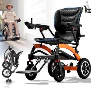 Lightweight Folding Power Wheelchair for All Terrain