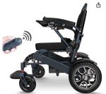 Foldable Electric Wheelchair with 26Ah Battery