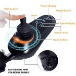 Lightweight All-Terrain Folding Electric Wheelchair for Seniors