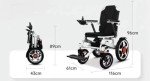 Foldable Electric Wheelchair with 20ah Battery