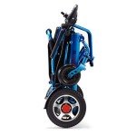 YuCar Lightweight Folding Electric Wheelchair - 220 lb Support