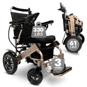 Majestic IQ-8000 Foldable Lightweight Electric Wheelchair