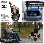 Majestic IQ-8000 Foldable Lightweight Electric Wheelchair