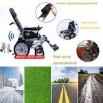 XHY Heavy Duty Foldable Electric Wheelchair with Remote