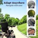 Majestic IQ-8000 Foldable Lightweight Electric Wheelchair