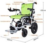 Lightweight Electric Wheelchair for Adults - Dual Battery