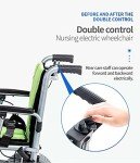Lightweight Electric Wheelchair for Adults - Dual Battery