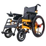 Foldable Power Electric Wheelchair with Li-Ion Battery