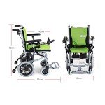 Lightweight Folding Electric Wheelchair for Seniors
