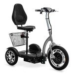 VELECO ZT16 Mobility Scooter with Removable Basket