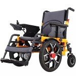 Foldable Electric Wheelchair for Travel and Mobility