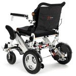 Motion Healthcare Foldalite Trekker Electric Wheelchair - Red