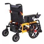 Foldable Electric Wheelchair for Travel and Mobility