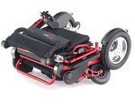 Motion Healthcare Foldalite Trekker Electric Wheelchair - Red
