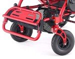 Motion Healthcare Foldalite Trekker Electric Wheelchair - Red