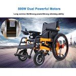 Foldable Electric Wheelchair for Travel and Mobility