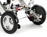 Motion Healthcare Foldalite Trekker Electric Wheelchair - Red