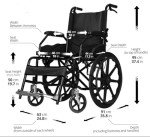 Lightweight Foldable Self-Propelled Mobility Wheelchair