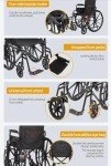 Lightweight Foldable Self-Propelled Mobility Wheelchair
