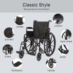 Lightweight Foldable Self-Propelled Mobility Wheelchair