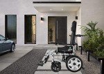 Heavy Duty Folding Electric Wheelchair with Headrest