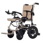Lightweight Folding Electric Wheelchair with Joystick