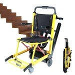 QJJML Electric Stair Climbing Wheelchair - Lightweight & Foldable
