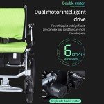 XHY Folding Lightweight Electric Wheelchair with Battery