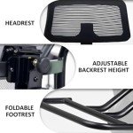 Folding Electric Wheelchair with Detachable Battery