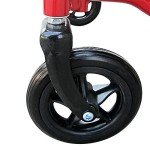 Portable Self-Propelled Folding Wheelchair with Brakes