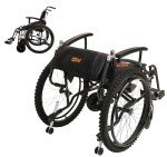 Lightweight Folding All-Terrain Manual Wheelchair