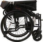 Lightweight Folding Manual Wheelchair with Sports Wheels